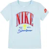 Nike Little Kids' Ace Arch T-shirt In Blue
