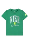 Nike Little Kids' Ace Arch T-shirt In Stadium Green