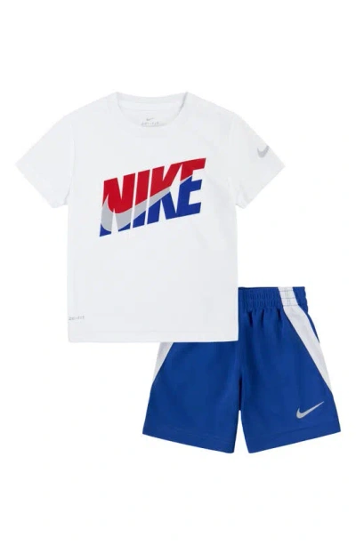 Nike Kids'  T-shirt & Shorts Set In Game Royal