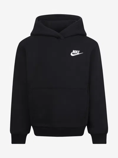 Nike Kids Nsw Club Fleece Hoodie In Black