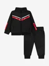 Nike Kids Nsw Club Poly Propus Tracksuit In Black