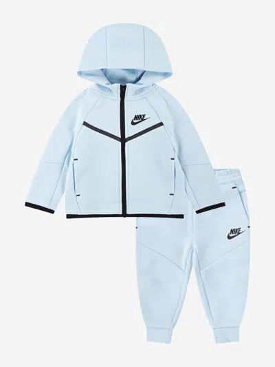 Nike Kids Nsw Tech Fleece Tracksuit In Blue
