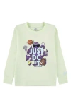 Nike Kids' Octo-sport Long Sleeve Graphic T-shirt In Green