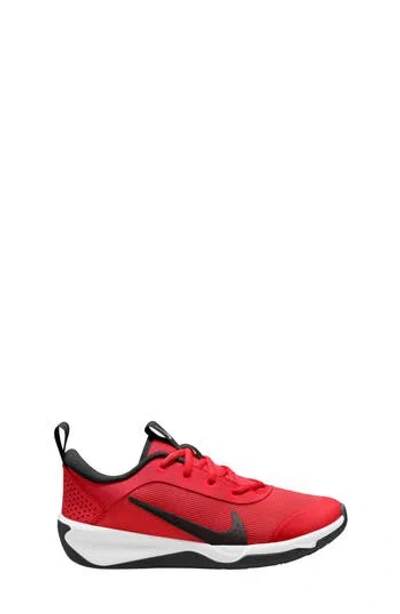 Nike Kids' Omni Multi-court Sneaker In University Red/black/white
