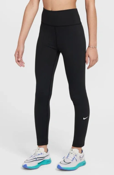NIKE NIKE KIDS' ONE DRI-FIT HIGH WAIST LEGGINGS