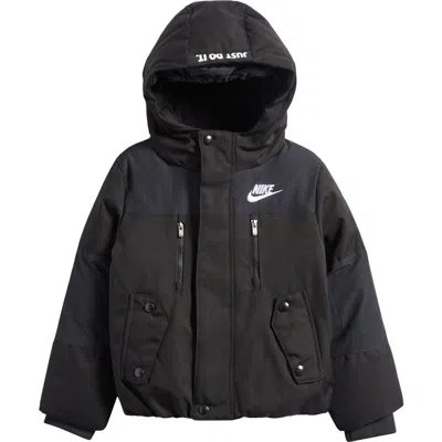 Nike Kids' Outdoor Jacket In Black