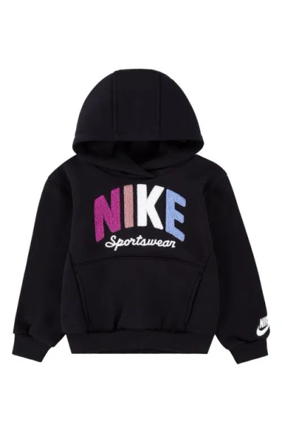 Nike Kids' Powder Play Hoodie In Black