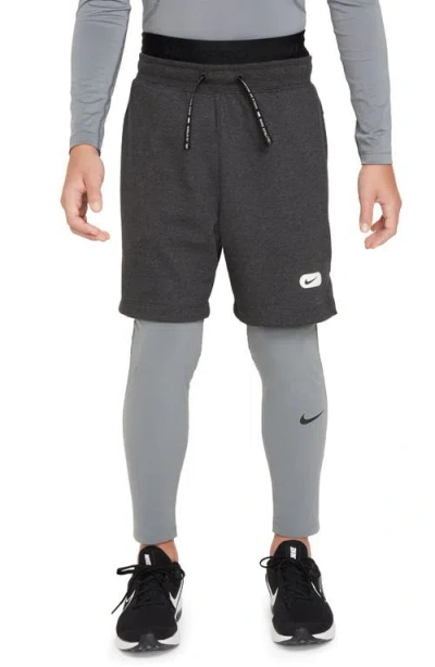 NIKE NIKE KIDS' PRO DRI-FIT ATHLETIC TIGHTS