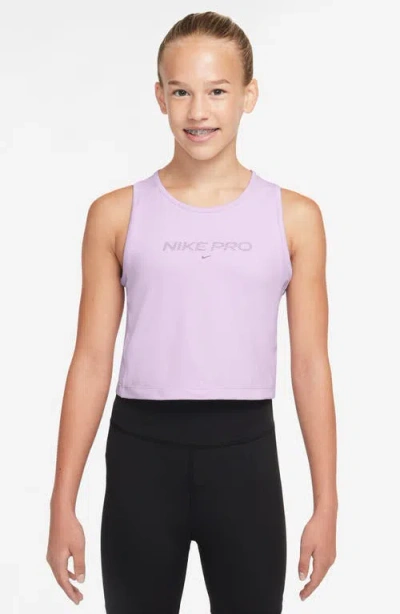 Nike Kids' Pro Dri-fit Tank In Pink