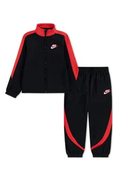 Nike Kids' Propus Colorblocked Zip Jacket & Joggers Set In Black