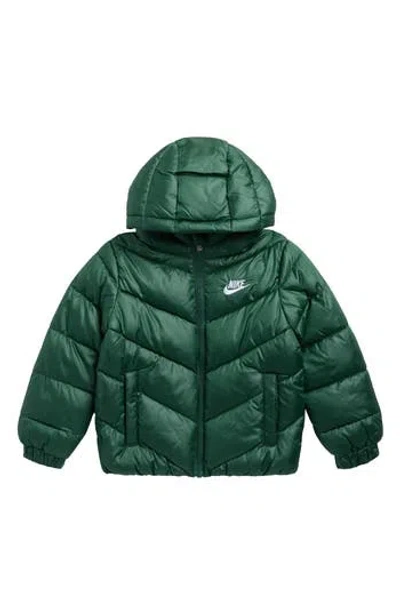 Nike Kids' Puffer Jacket In Green