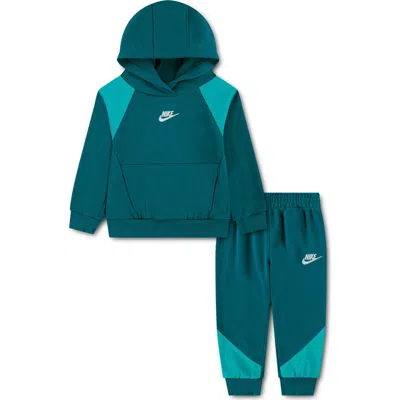 Nike Kids' Pullover Hoodie & Joggers Set In Green