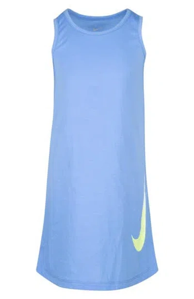 Nike Kids' Recycled Polyester Tank In University Blue