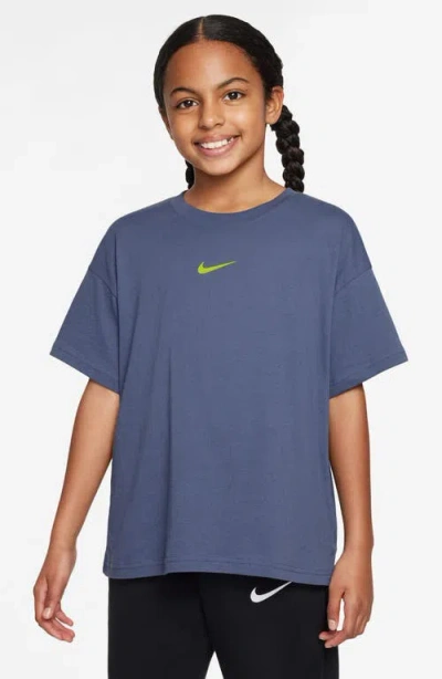 Nike Kids' Revolution Of Air Graphic T-shirt In Blue