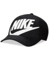 Nike Rise Kids' Structured Trucker Cap In Black,white