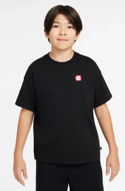 Nike Kids' Sb Graphic T-shirt In Black