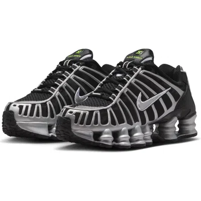 Nike Kids' Shox Tl Sneaker In Black