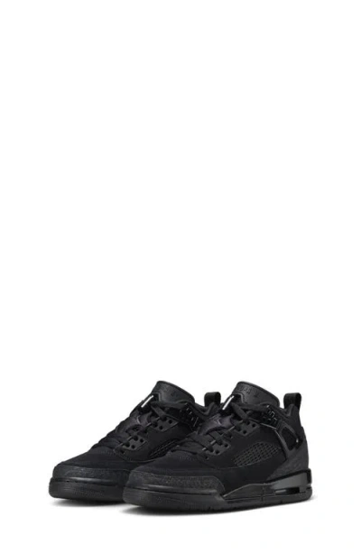 Nike Kids' Spizike Low Sneaker In Black/ Anthracite/ Black