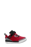 Nike Kids' Spizike Low Sneaker In Gym Red/black/wolf Grey