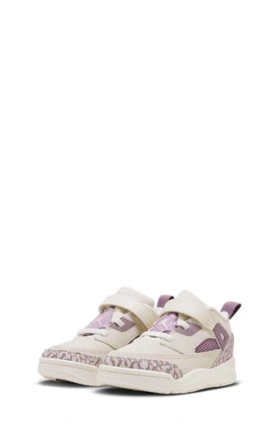 Nike Kids' Spizike Low Top Sneaker In Light Brown/violet Dust/sail