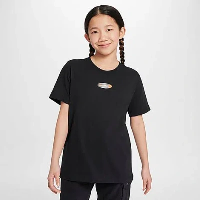 Nike Kids' Sportswear Air Max Dn T-shirt In Black