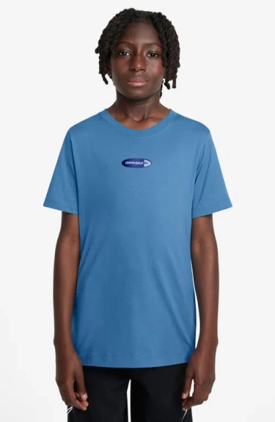 Nike Kids' Sportswear Air Max Graphic T-shirt In Blue Beyond