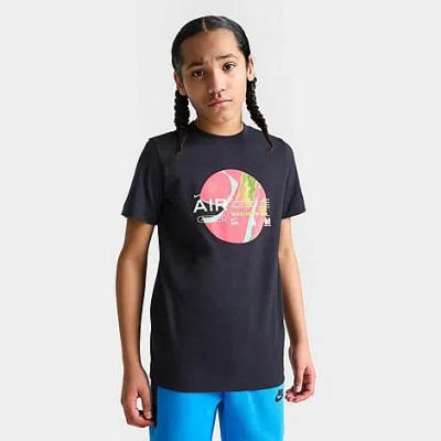 Nike Kids' Sportswear Air T-shirt In Black