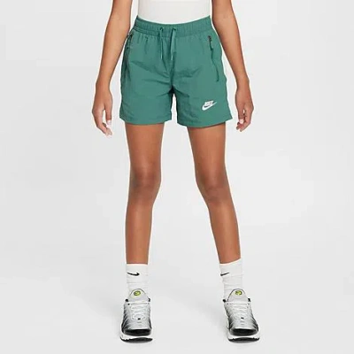 Nike Kids' Sportswear Amplify Woven Shorts In Multi
