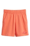 Nike Kids' Sportswear Club Big Kids' French-terry Shorts In Orange
