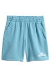 Nike Kids' Sportswear Club Big Kids' French-terry Shorts In Blue