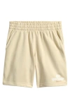 Nike Kids' Sportswear Club Big Kids' French-terry Shorts In Light Khaki/beige/sail