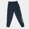 Nike Kids' Sportswear Club Fleece Cargo Jogger Pants In Black/white