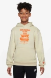 Nike Kids' Sportswear Club Fleece Hoodie In Neutral