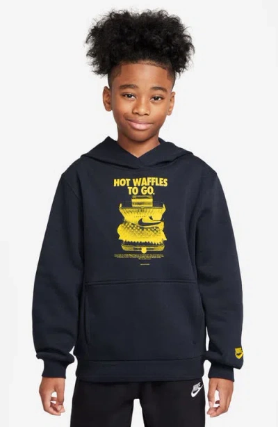 Nike Kids' Sportswear Club Fleece Hoodie In Blue