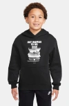 Nike Kids' Sportswear Club Fleece Hoodie In Black