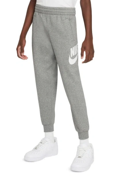 Nike Kids' Sportswear Club Fleece Joggers In Gray
