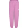 Nike Kids' Sportswear Club Fleece Joggers In Magic Flamingo/white