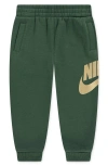 Nike Kids' Sportswear Club Fleece Logo Joggers In Green