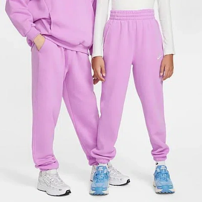 Nike Kids' Sportswear Club Fleece Loose Jogger Pants In Multi