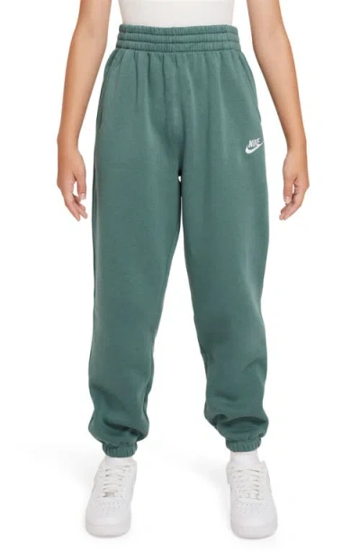 Nike Kids' Sportswear Club Fleece Sweatpants In Bicoastal/bicoastal/white