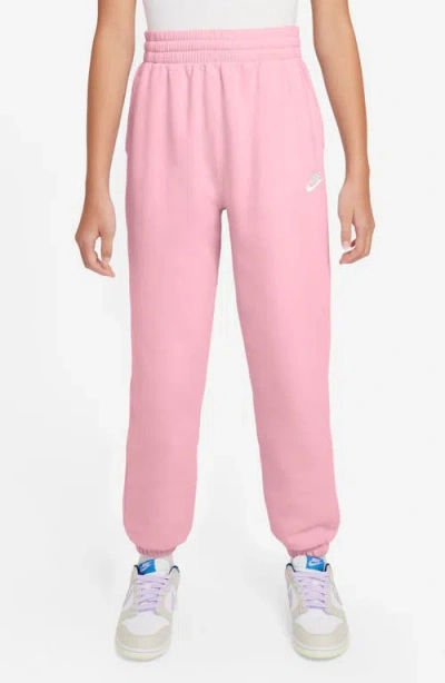 Nike Kids' Sportswear Club Fleece Sweatpants In Pink