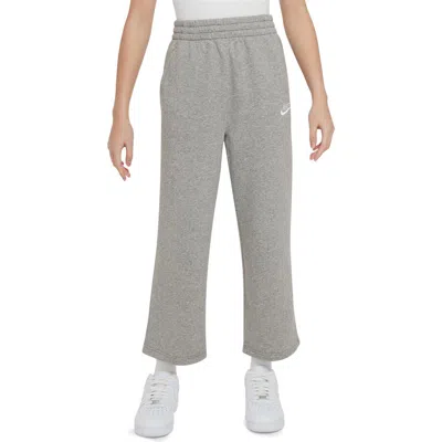 Nike Women s Sportswear Phoenix Fleece High waisted Wide leg Sweatpants plus Size In Grey ModeSens