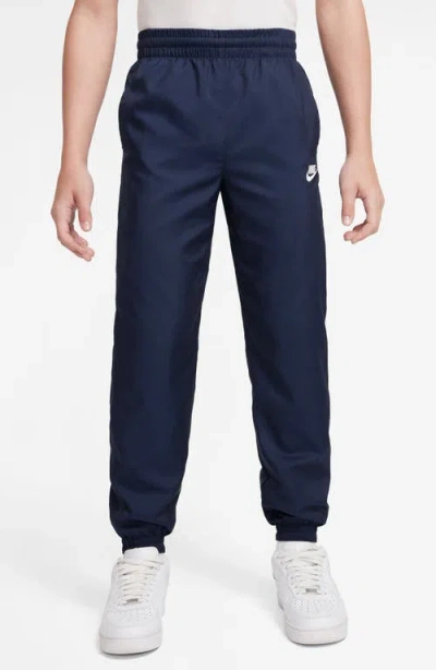 Nike Kids' Sportswear Club Joggers In Midnight Navy/white