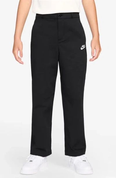 Nike Kids' Sportswear Club Slim Fit Pants In Black