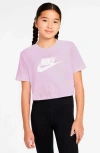 Nike Kids' Sportswear Cotton Graphic T-shirt In Doll