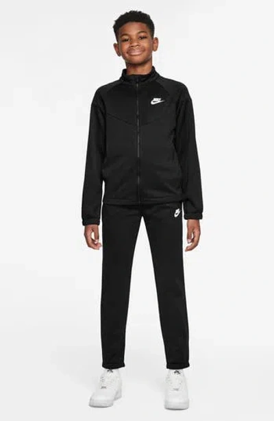 Nike Kids' Sportswear Dri-fit Track Jacket & Pants Set In Black