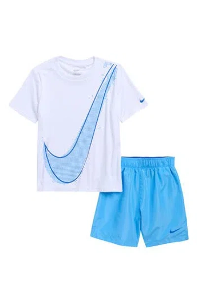 Nike Kids' Sportswear Dri-fit T-shirt & Shorts Set In Multi