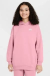 Nike Kids' Sportswear Fleece Hoodie In Pink