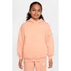 Nike Kids' Sportswear Fleece Hoodie In Pink