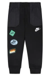 Nike Kids' Sportswear Fleece Joggers In Black